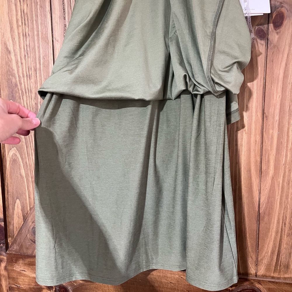 Beyond Yoga Women’s Olive Green Sleeveless Maxi Dress - Picture 10 of 11